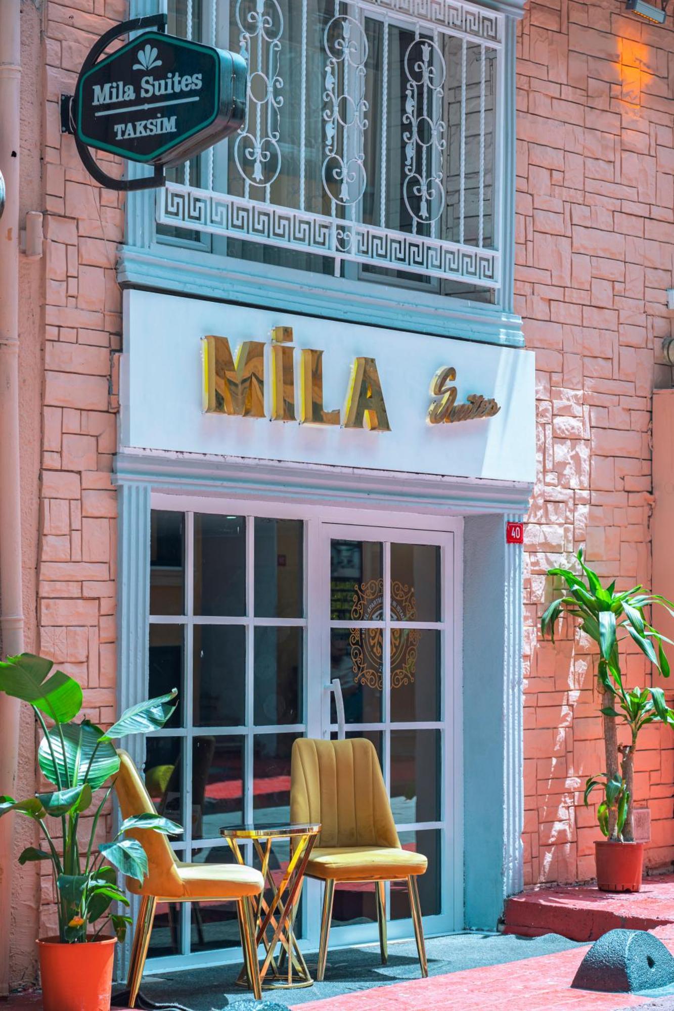 Mila Suites Taksim Istanboel Buitenkant foto