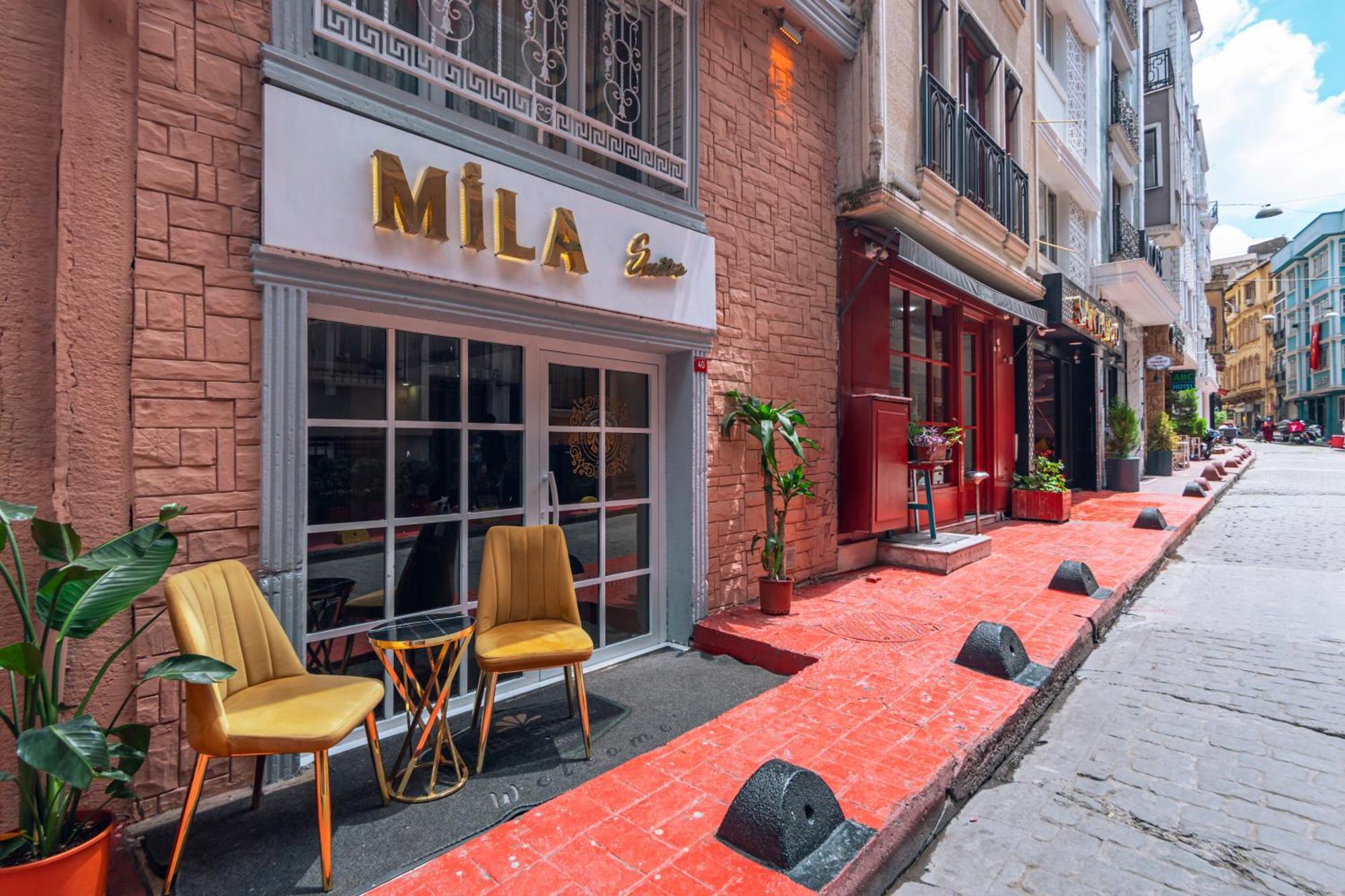Mila Suites Taksim Istanboel Buitenkant foto