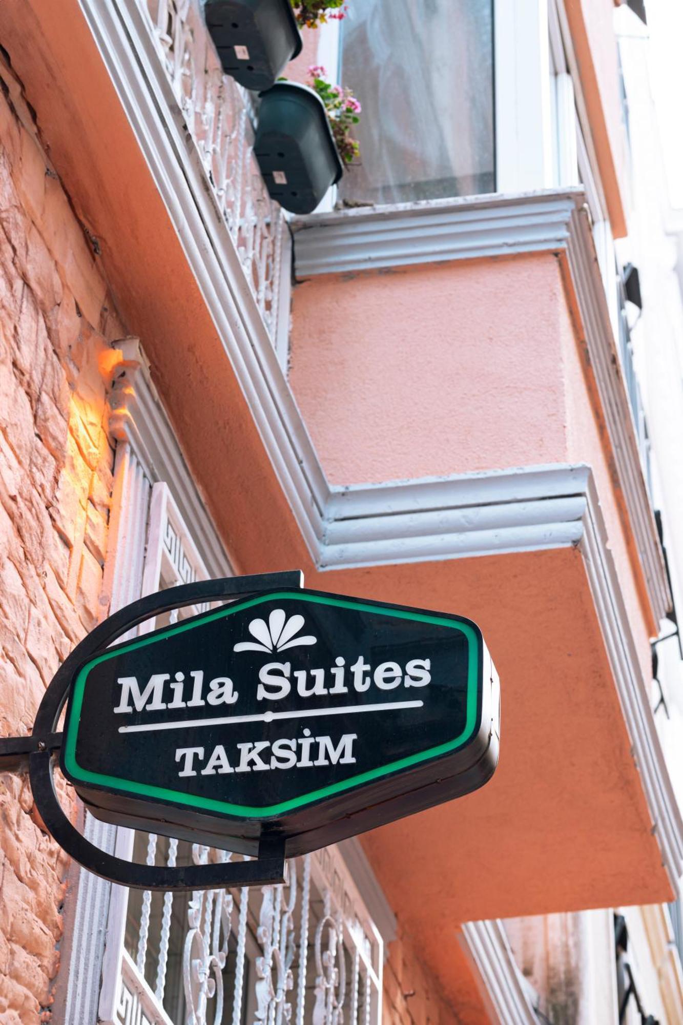 Mila Suites Taksim Istanboel Buitenkant foto