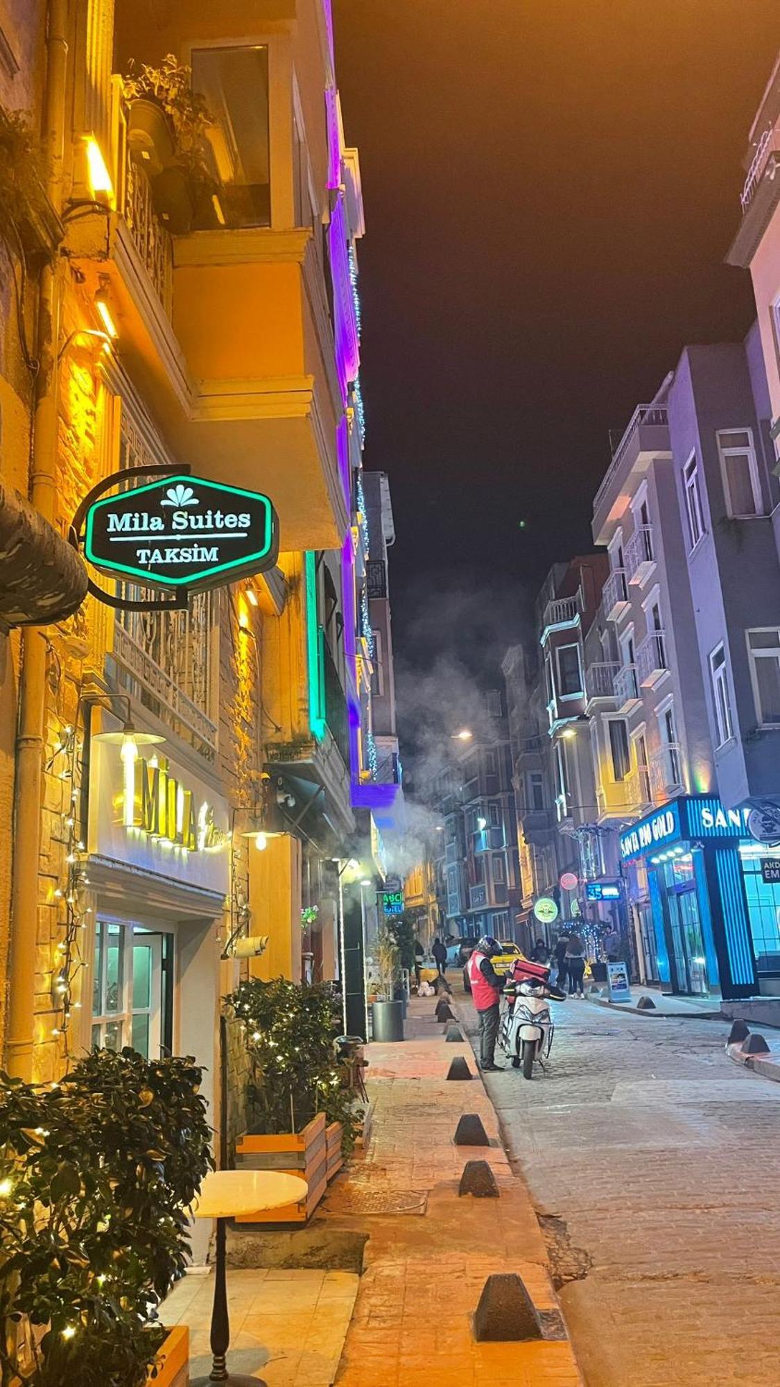 Mila Suites Taksim Istanboel Buitenkant foto
